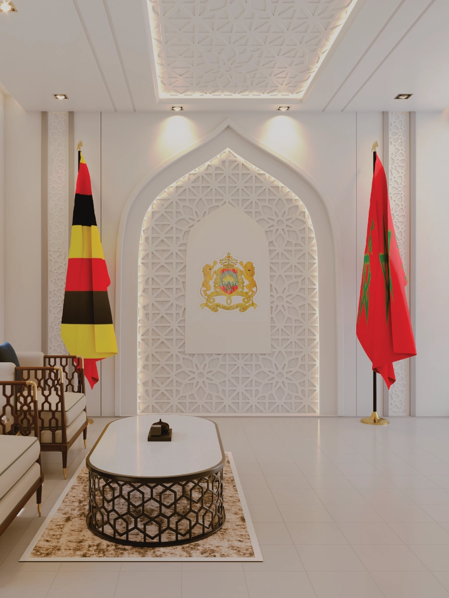Diplomatic mission interior
